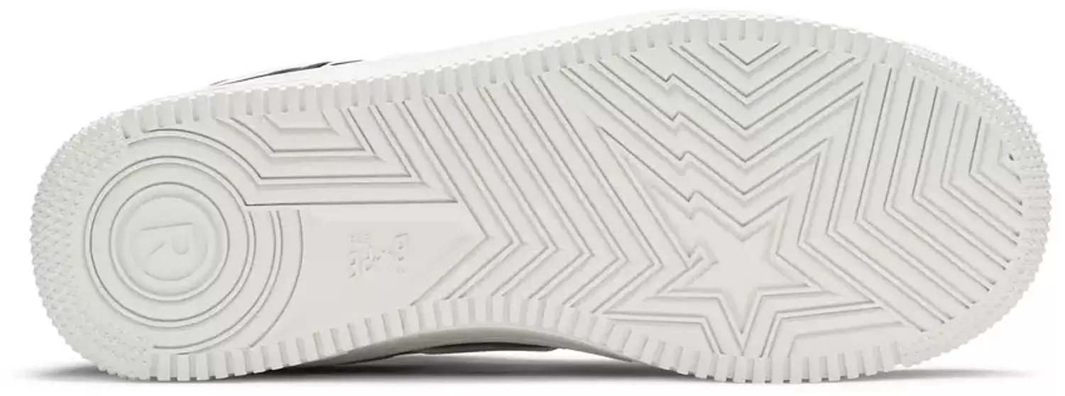 Bapesta shark black white  4