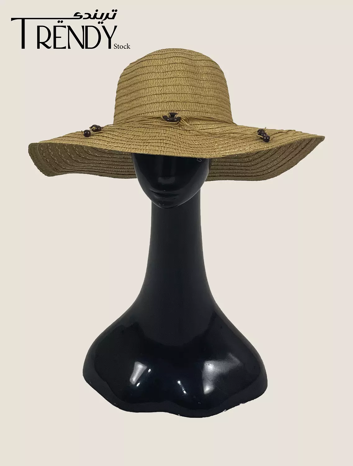 Beach Hat with rope 1