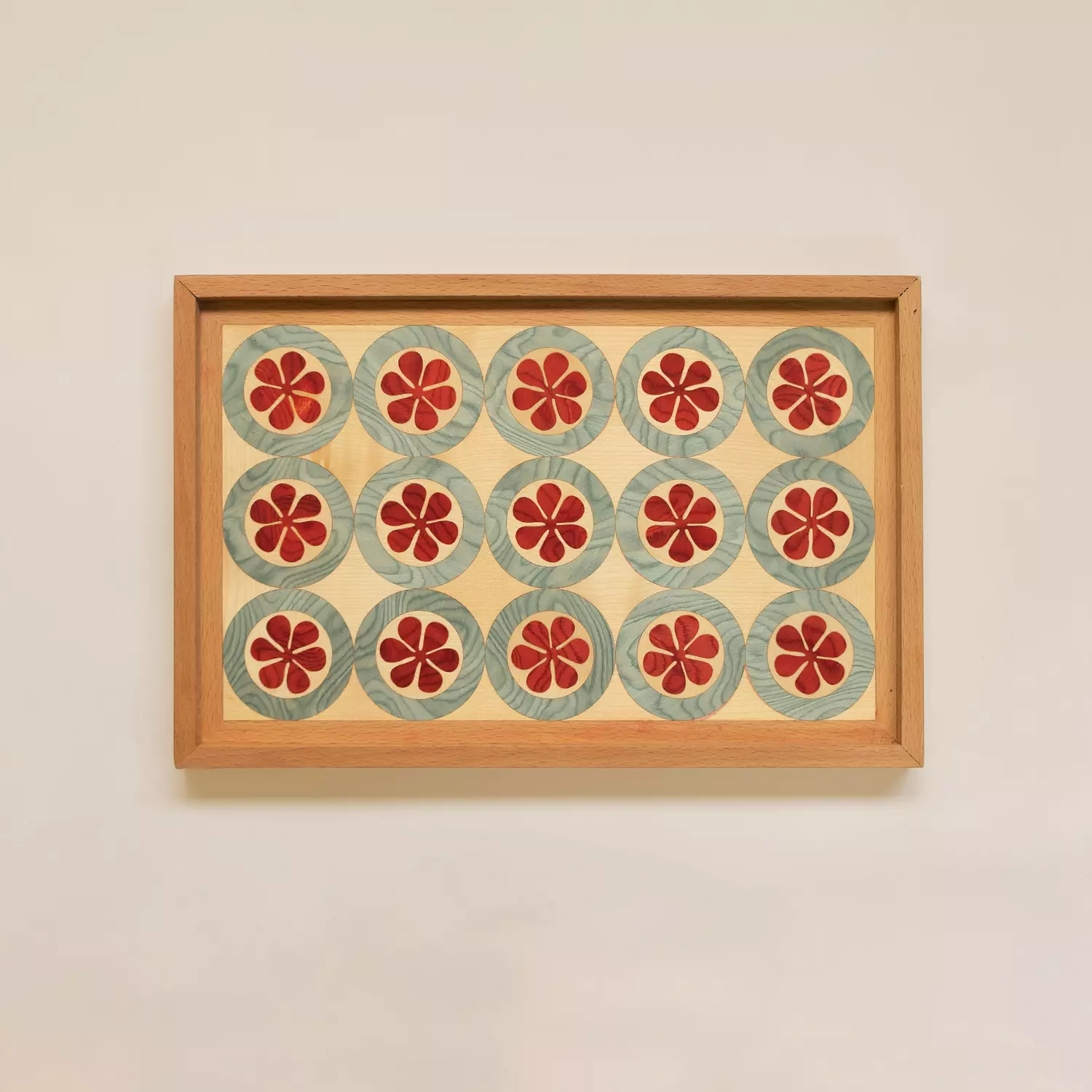Floral Serving Tray 2