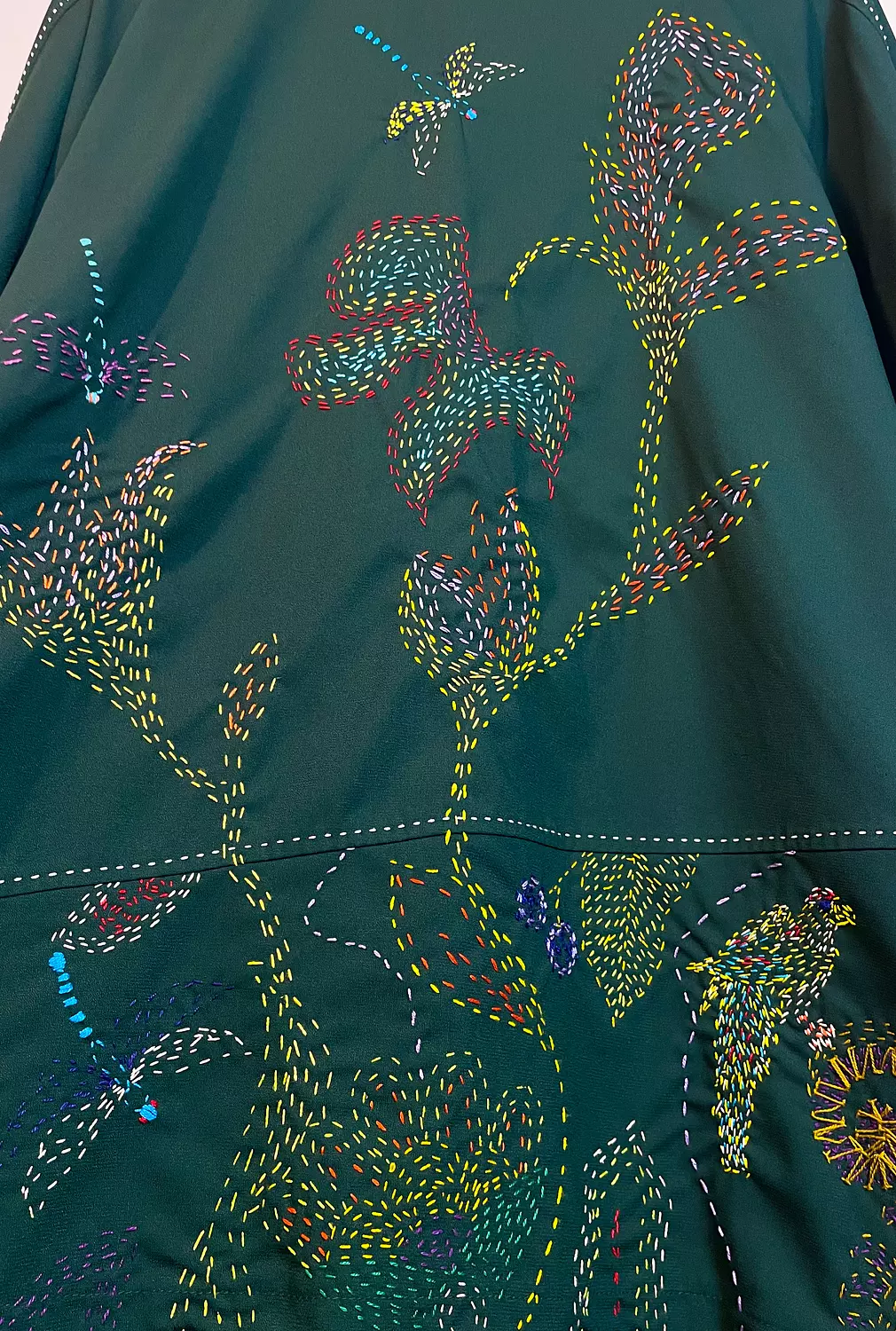 “Nature Scene” Hand-Embroidered Blouse 2