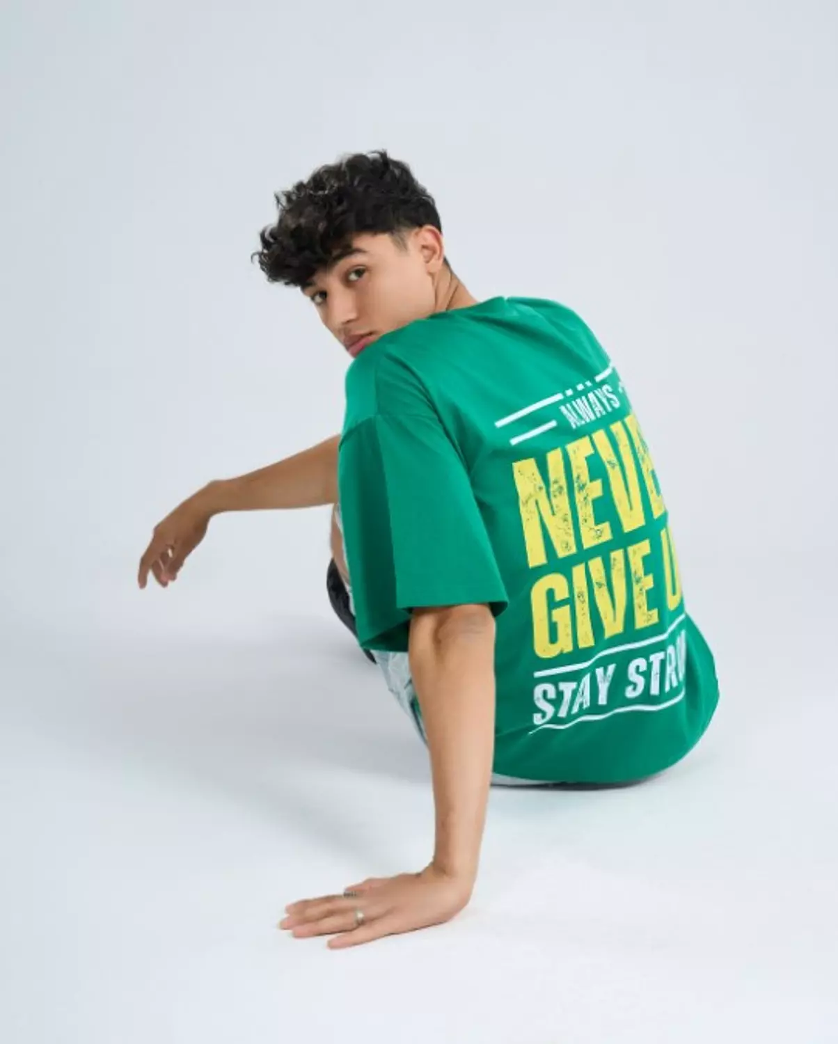 Oversized green tshirt 2