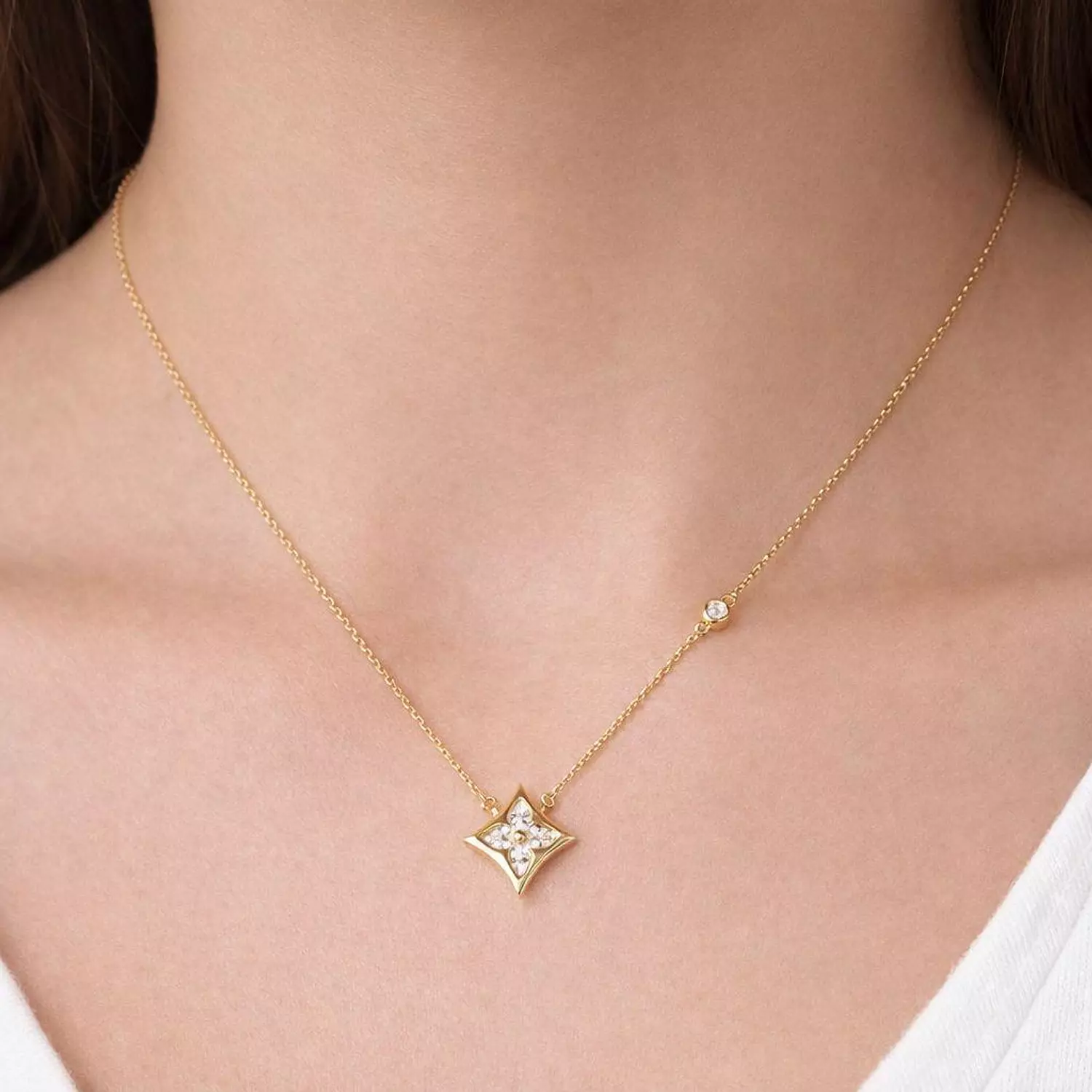  Silver Necklace Van Cleef image