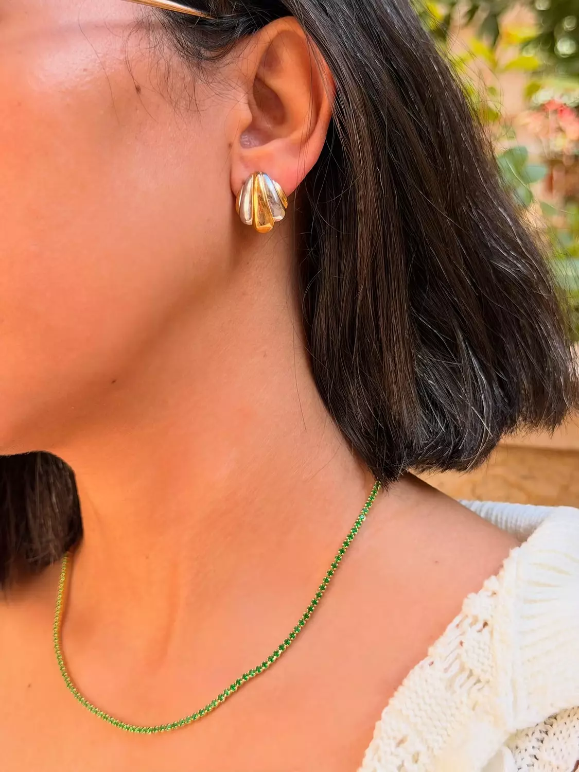 Shiny Seashelly earrings  hover image