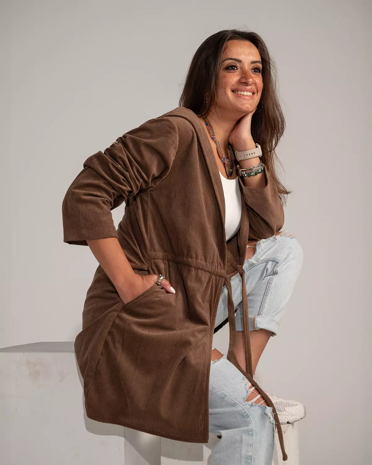 Winter Wander Coat Brown image