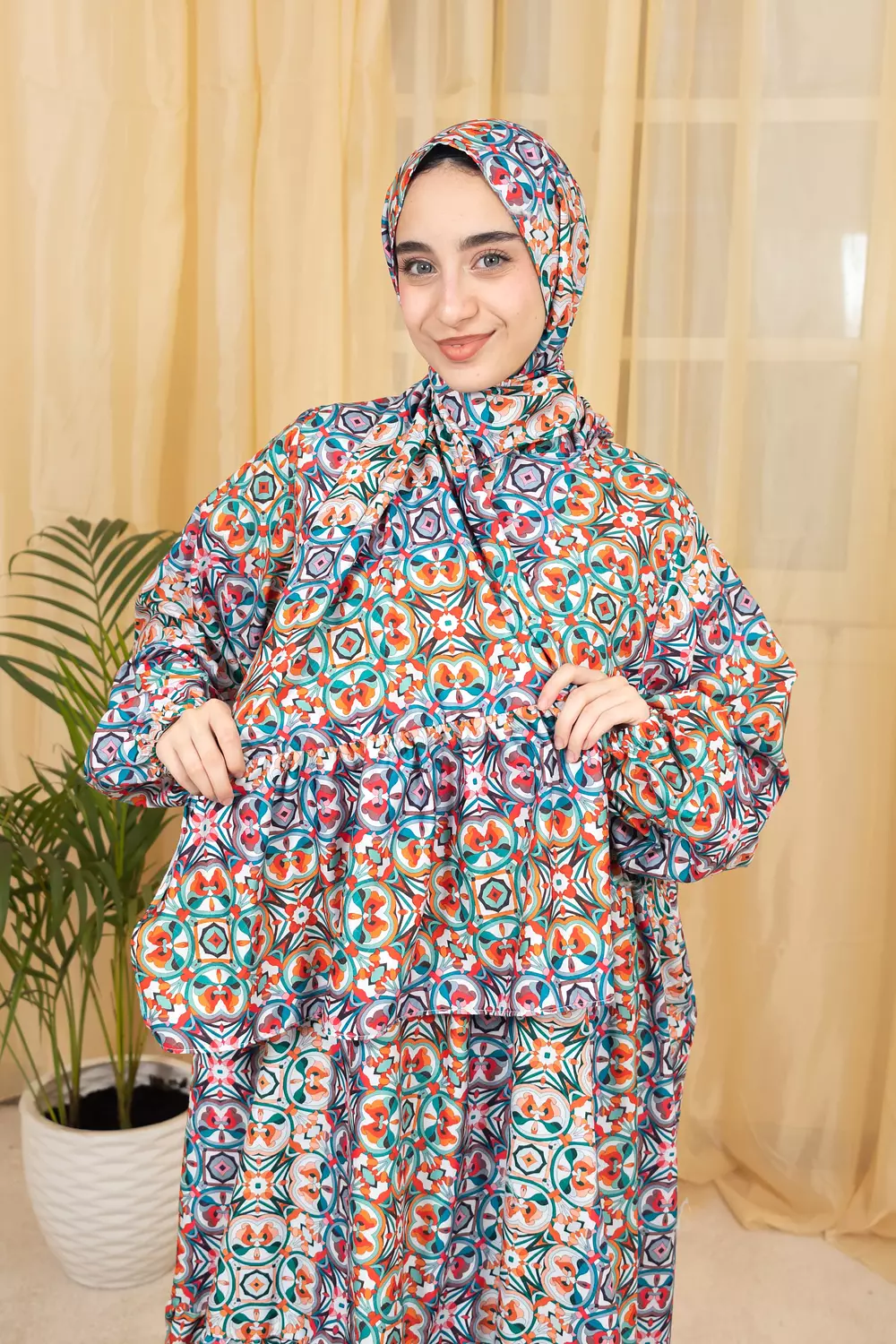 Cotton printed isdal4 3