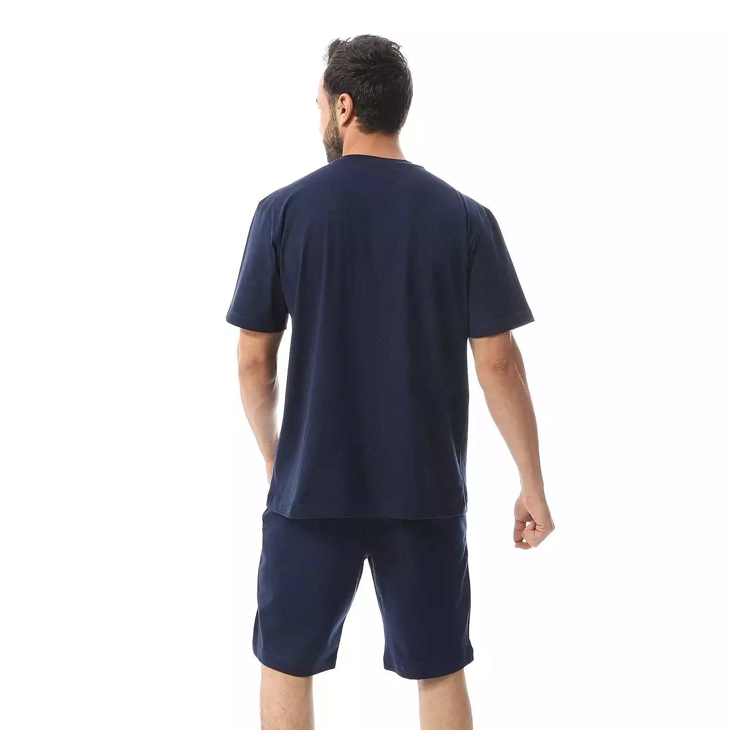 Men Short Training - 2490 - Dark Blue 1 3