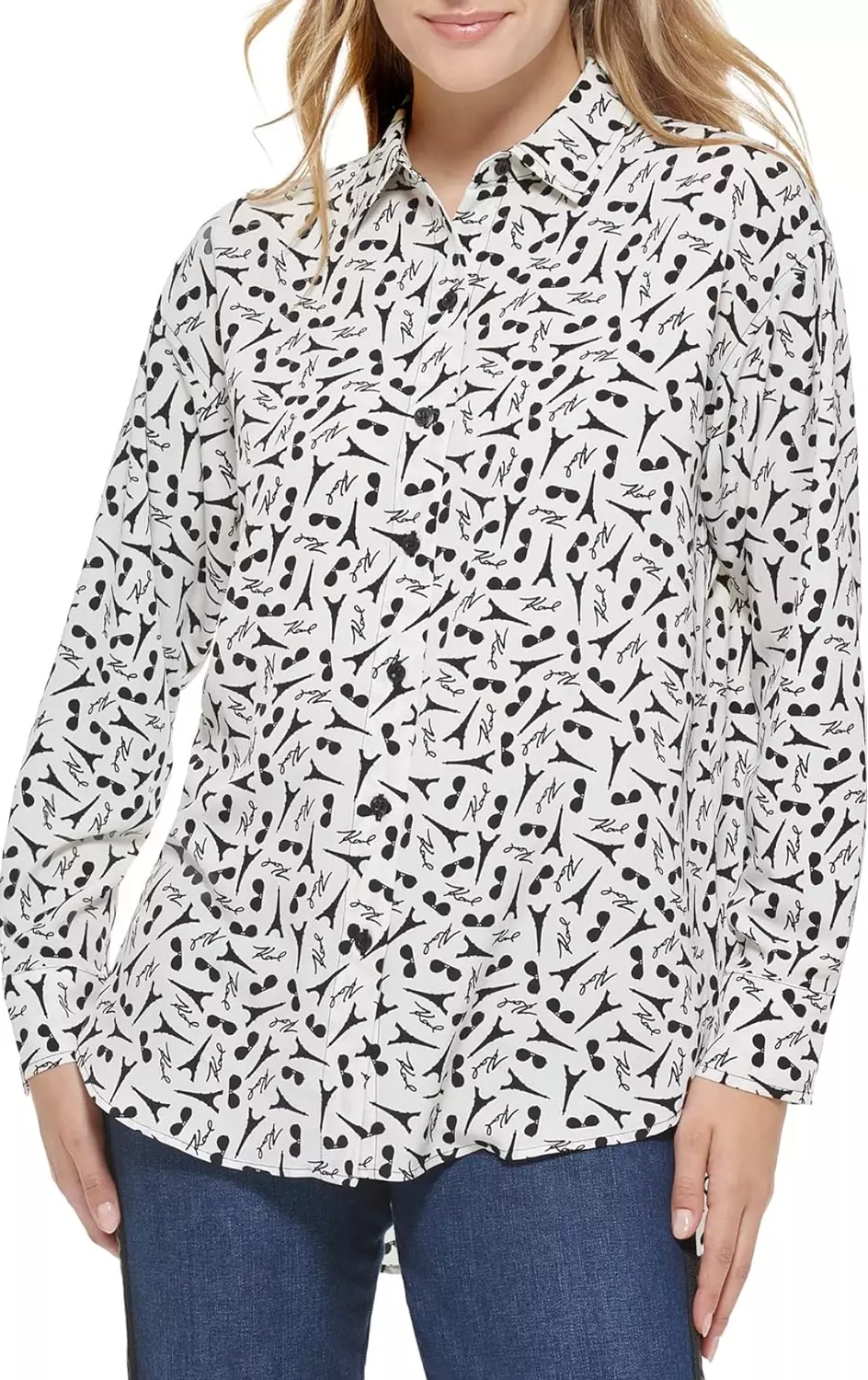 button-down shirt from Karl Lagerfeld Paris image