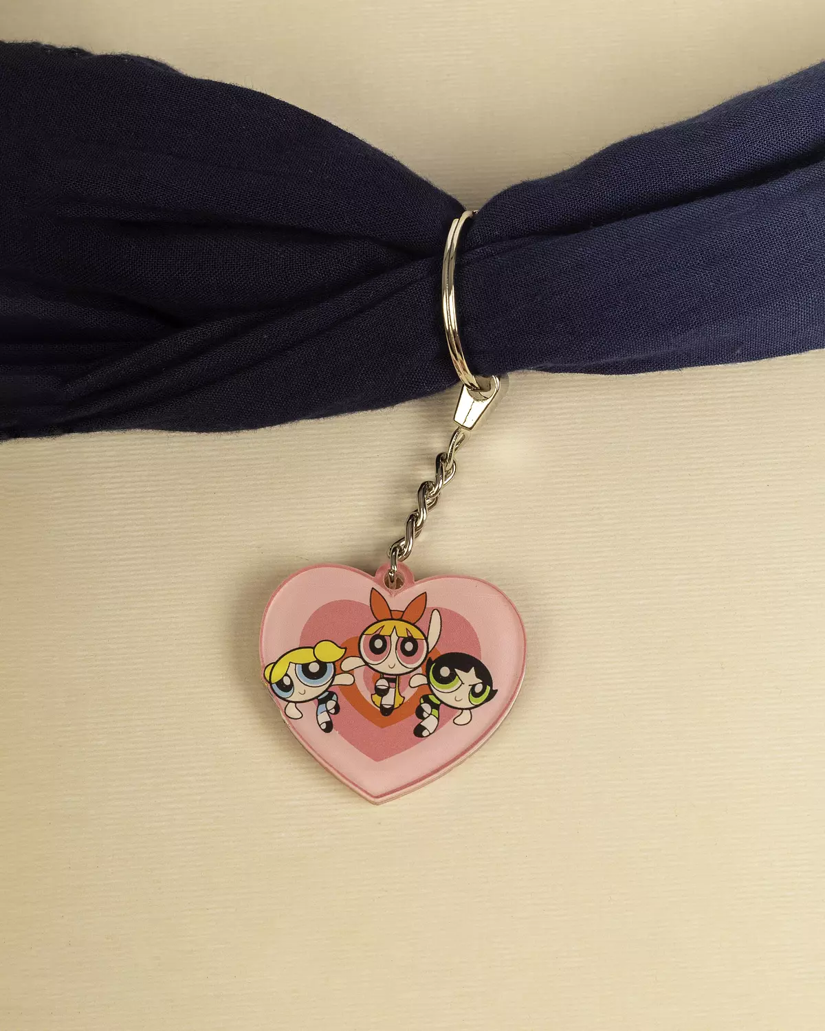 Powerpuff girls acrylic keychain image