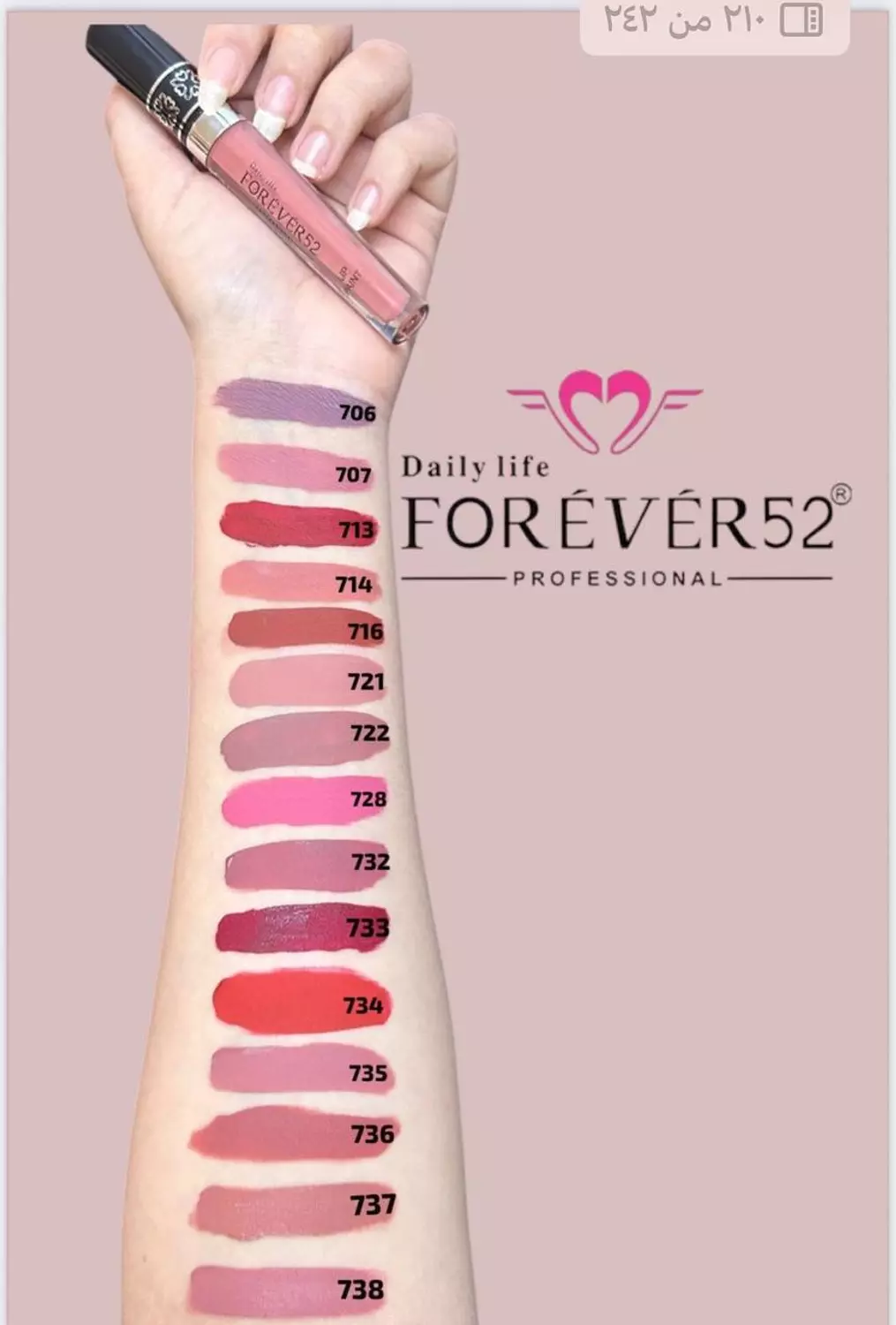 FOREVER 52 - Lip Paint FM714 2