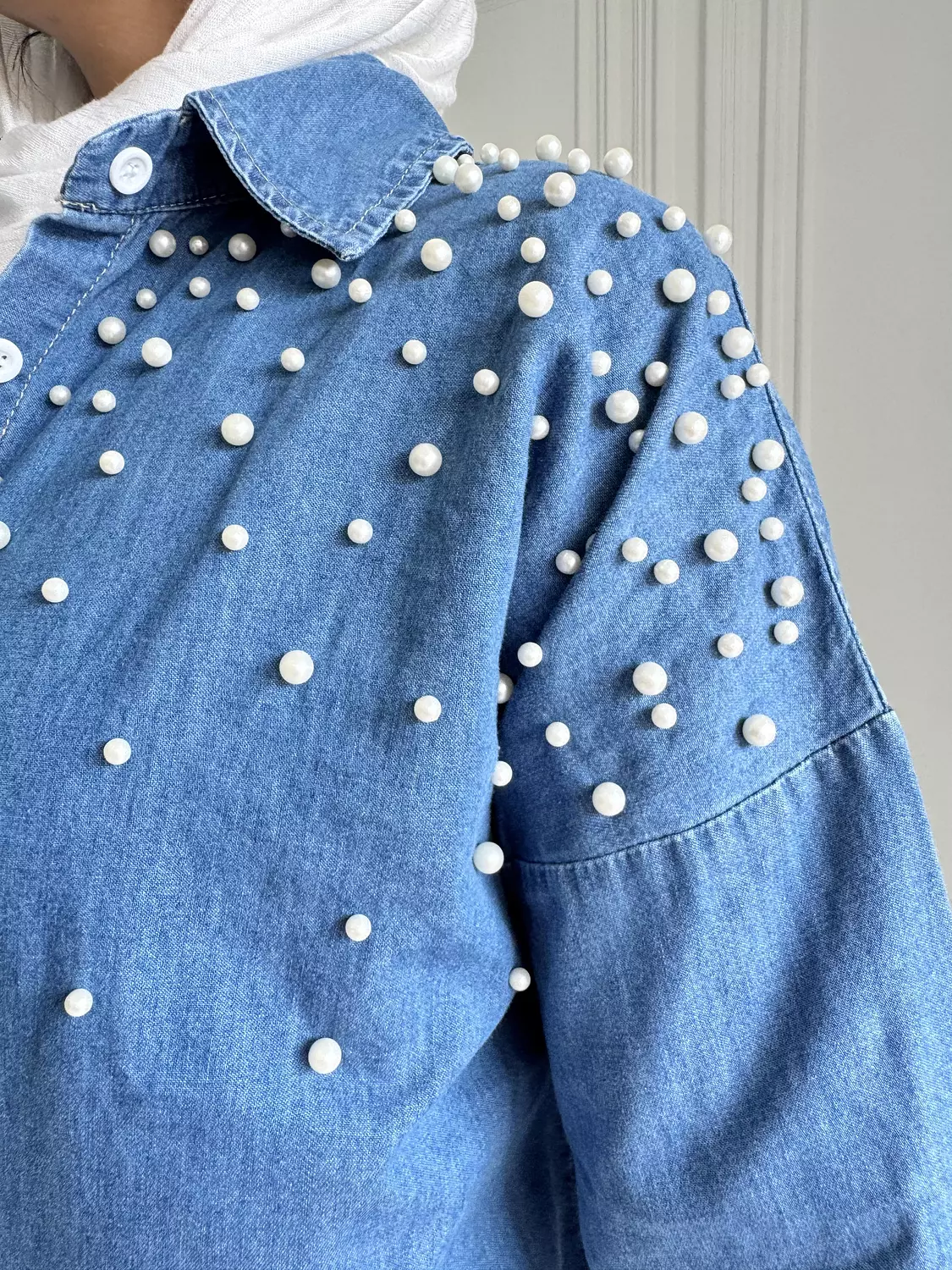 Pearl Denim Shirt 12