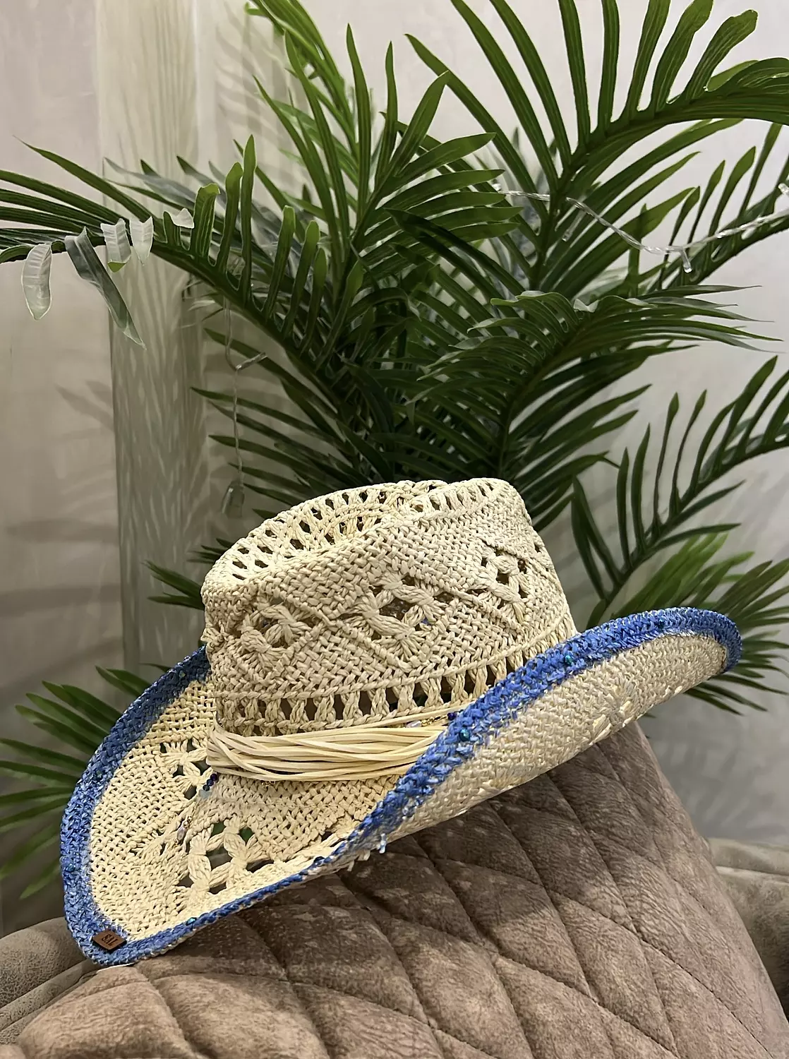 Coastal blue cowboy hat 2