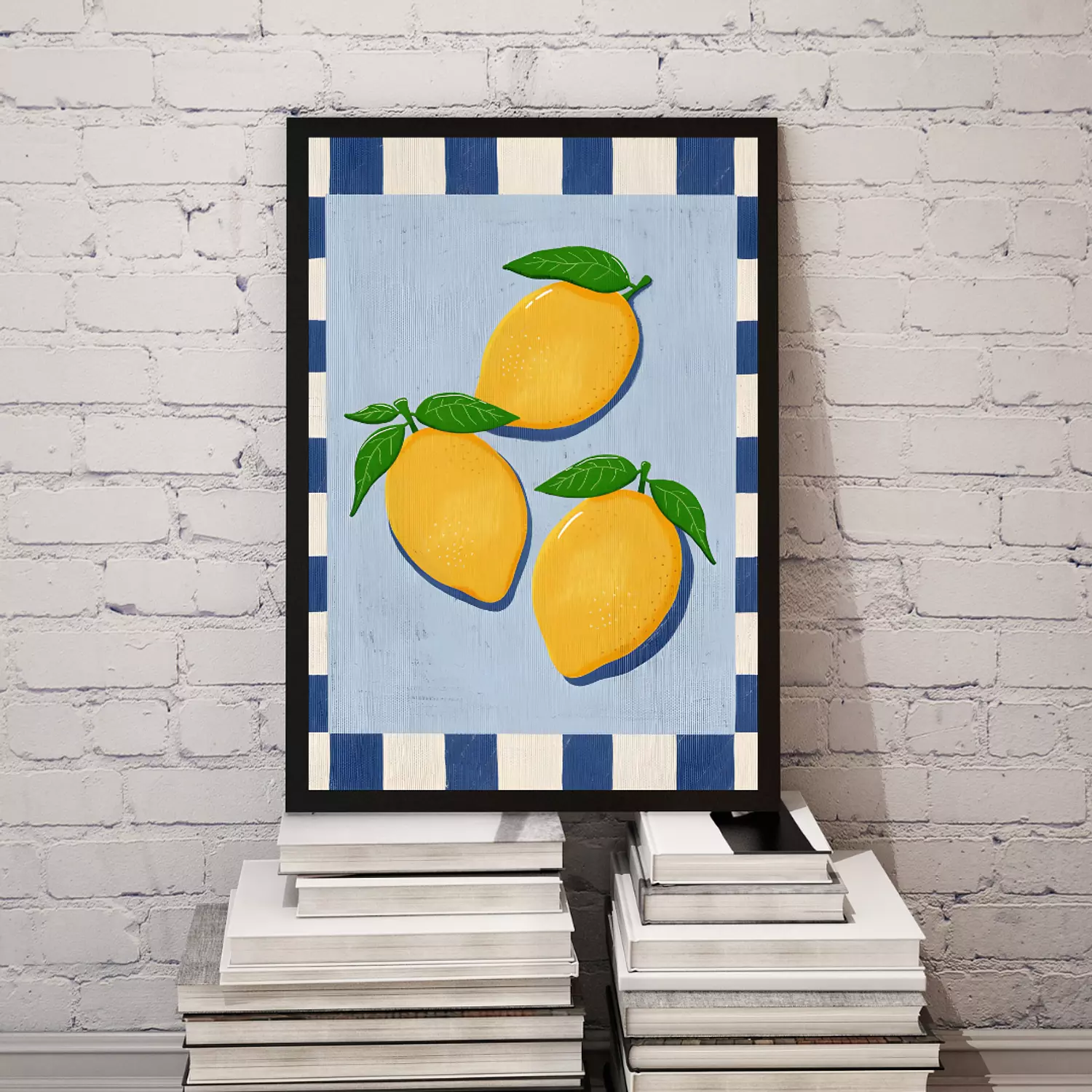 Lemon Picnic Frame image