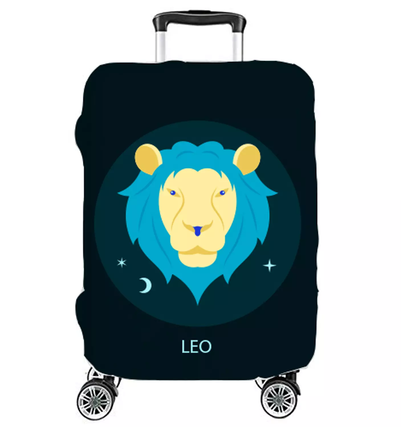 Suitcase Lycra Cover - Leo - Horoscope image