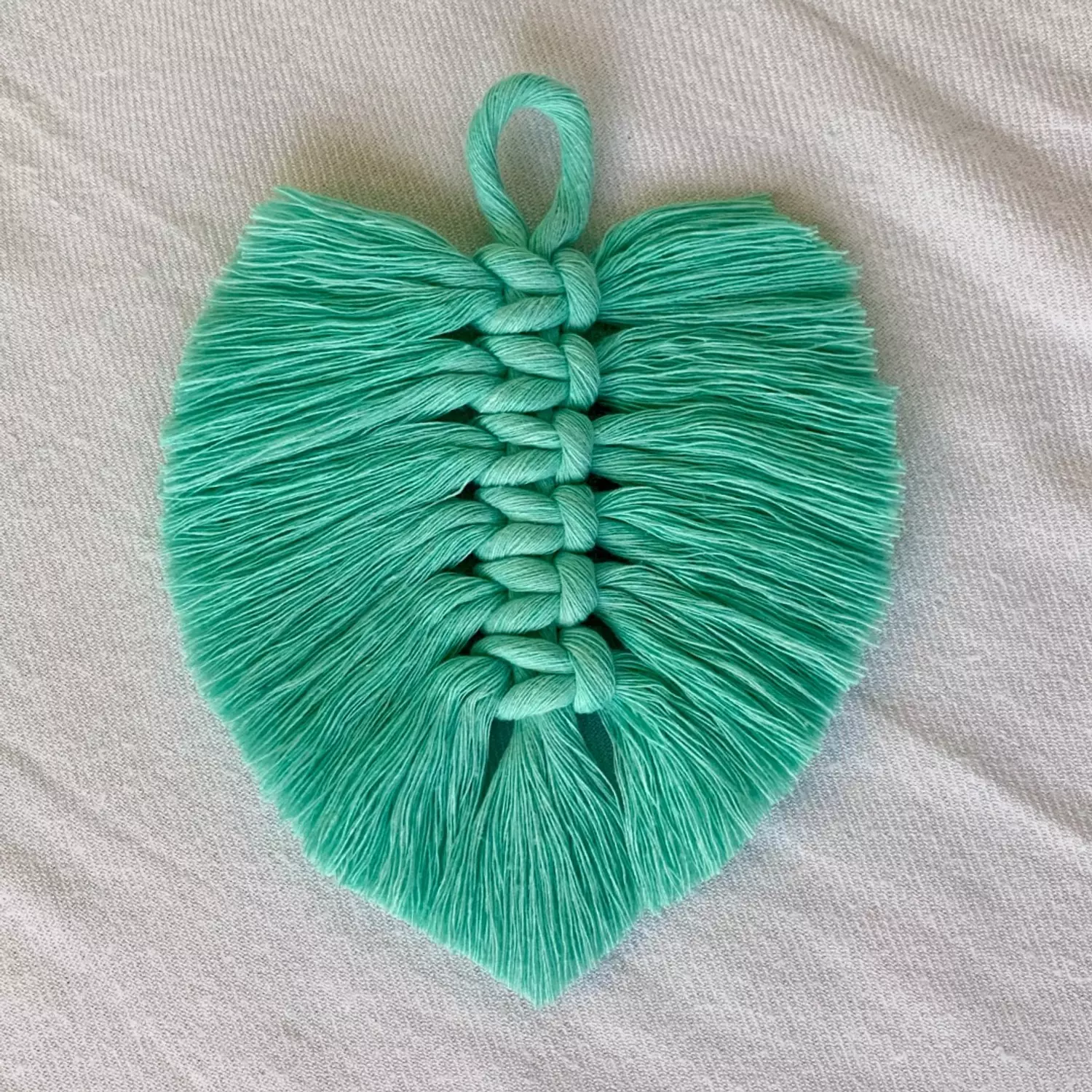 Macrame Single Leaf image