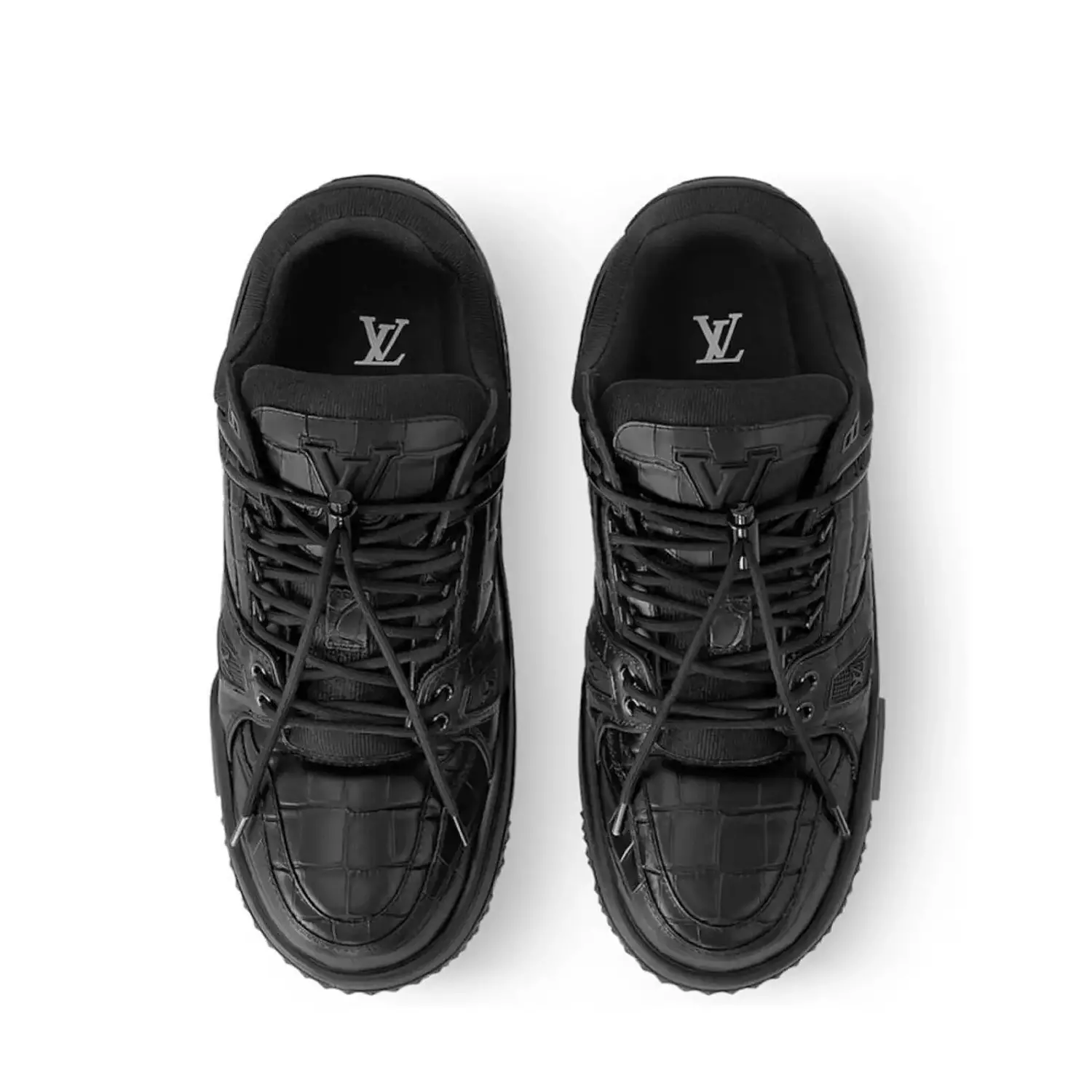 Louis Vuitton Trainer Maxi Sneaker Triple Black 2