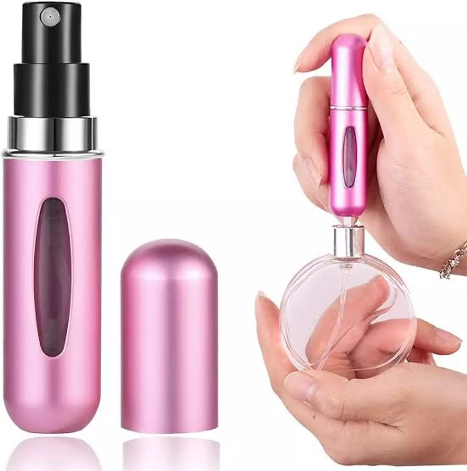 Portable Refillable perfume spray bottle image