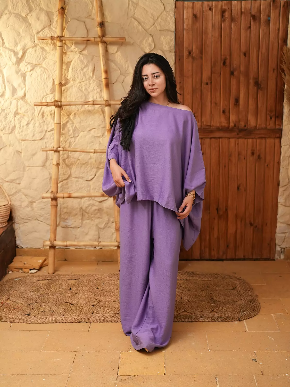 LAVENDER PURPLE WOMAN SET hover image