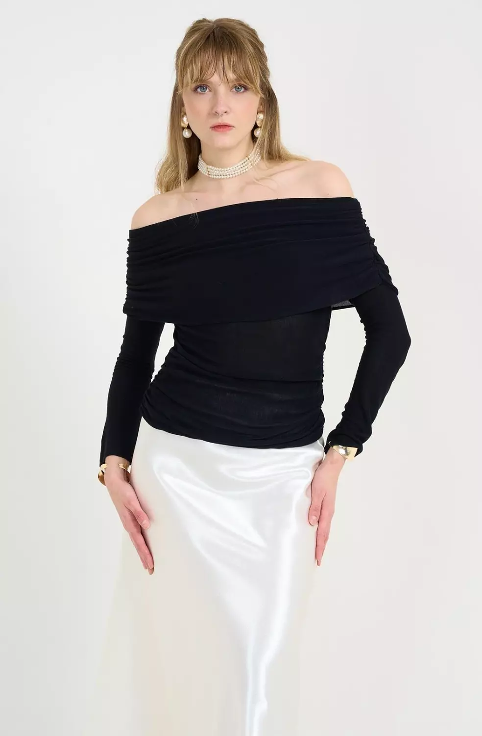 Offshoulder Wide Top image