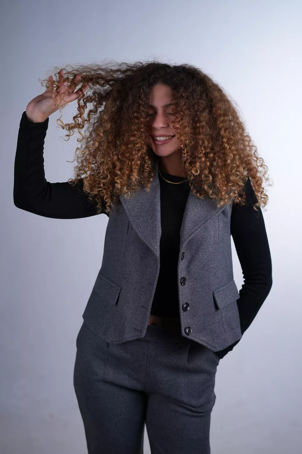 The Power Vest Set - Grey  4