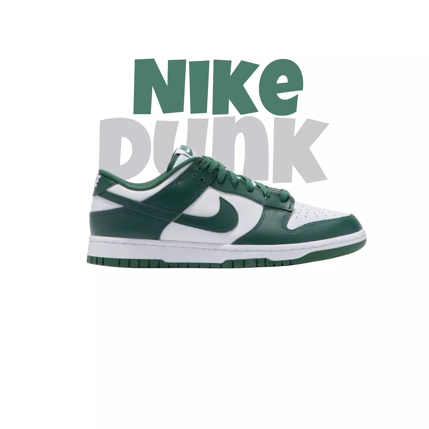 Nike SB Dunk Low x White Green  image