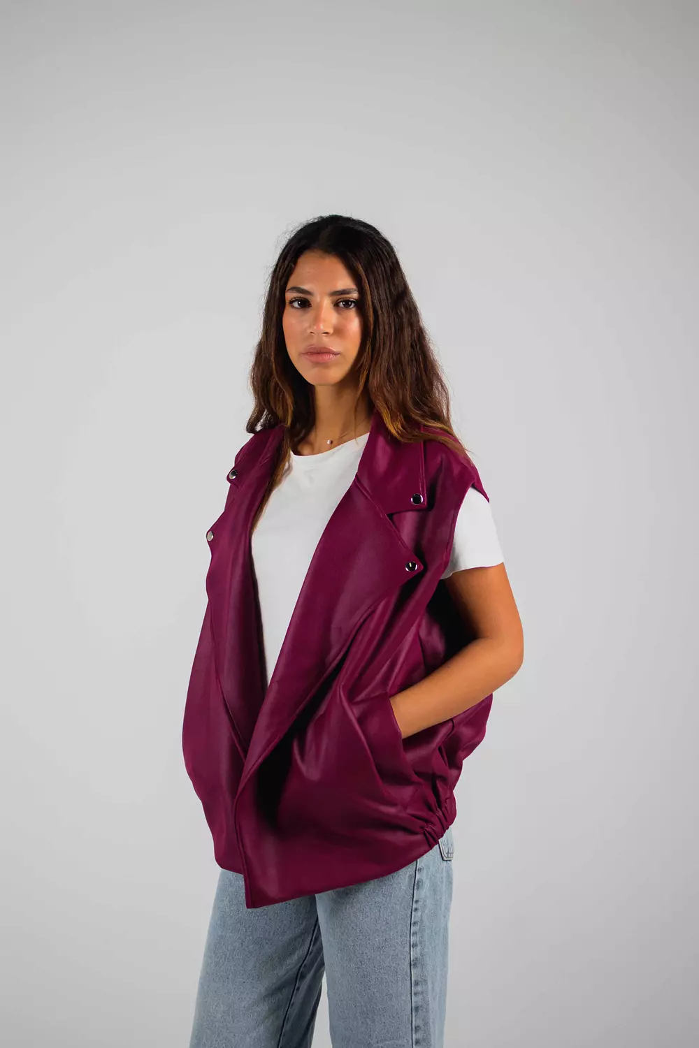 Lavender vest 1