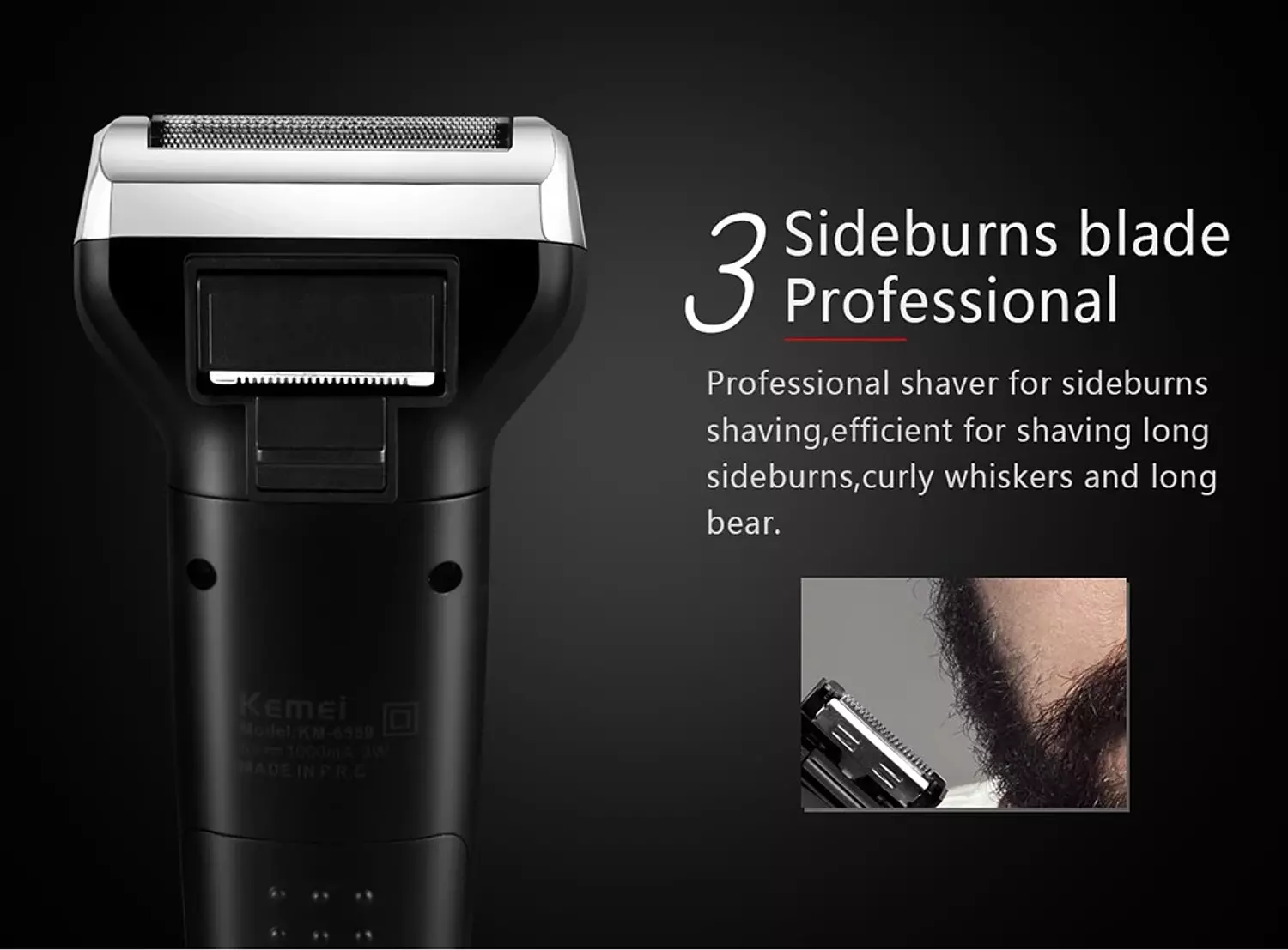 VGR V-210 3 in 1 Multi Function Grooming Kit for Men 7