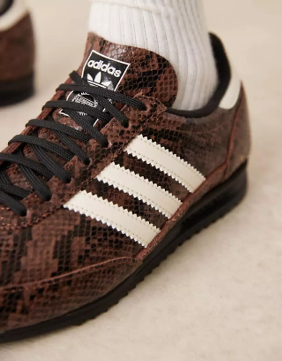 adidas sl 72 og snakeskin preloved brown 1