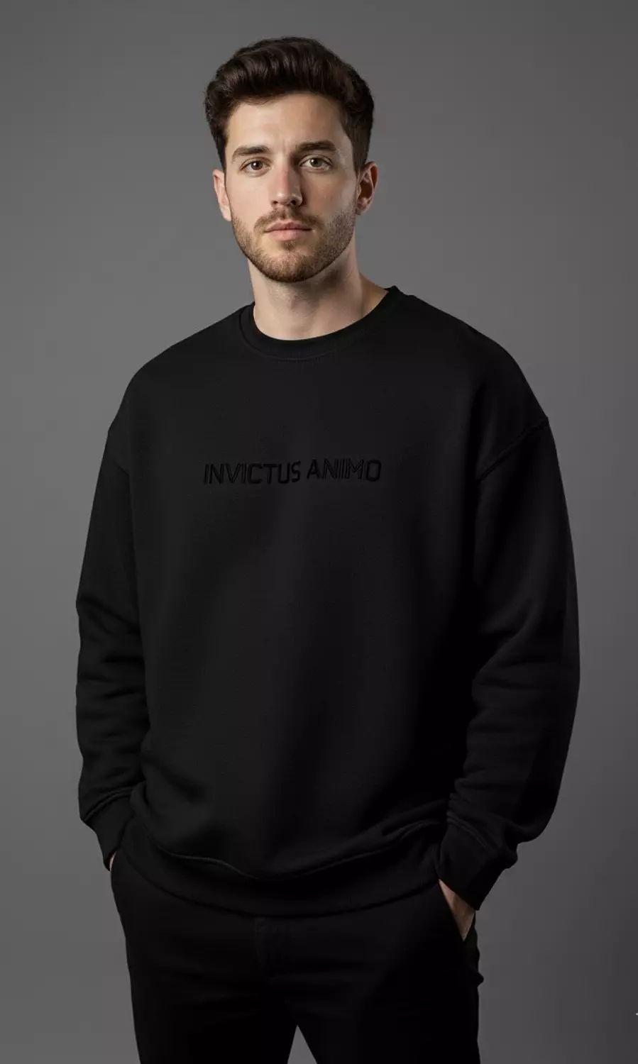 Premium Crewneck  _ Black 3
