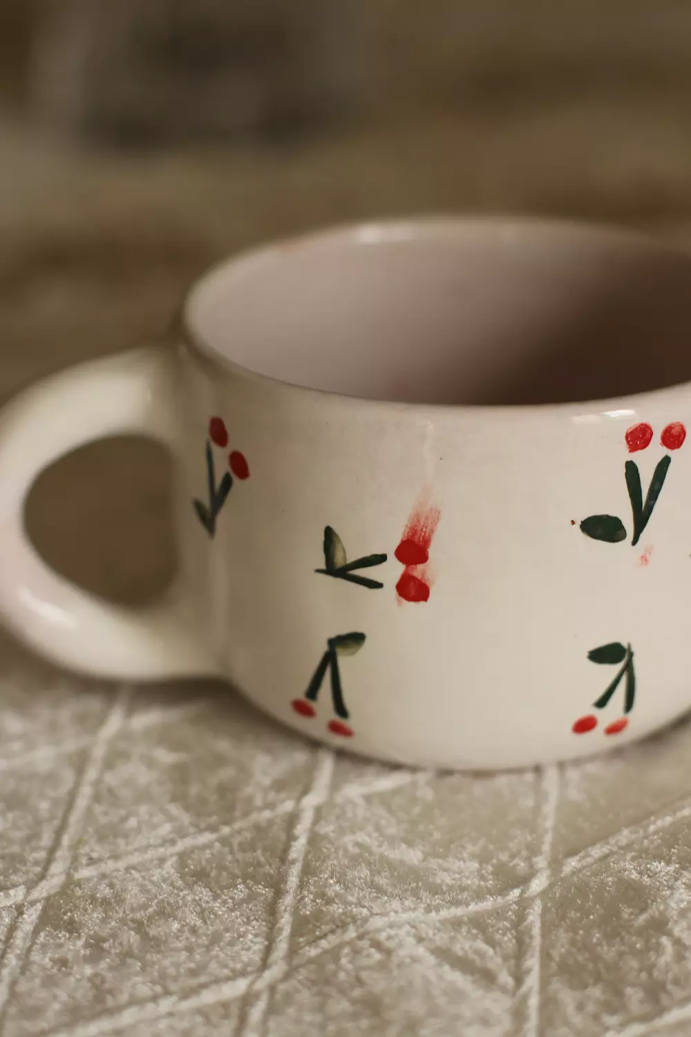 Imperfect Cherry mug 1