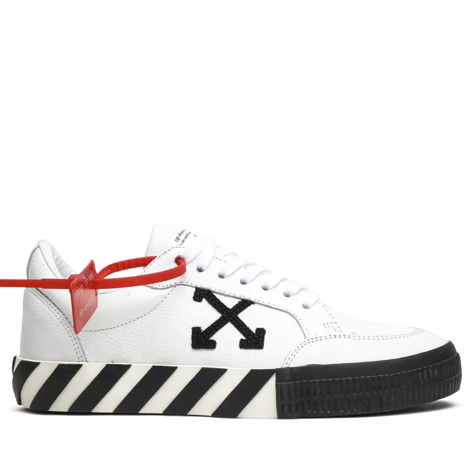 Off-White Vulcanized Low 'White Black' image