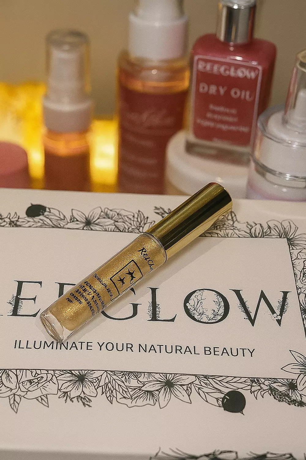 Eye lashes and Eye brows growth serum image