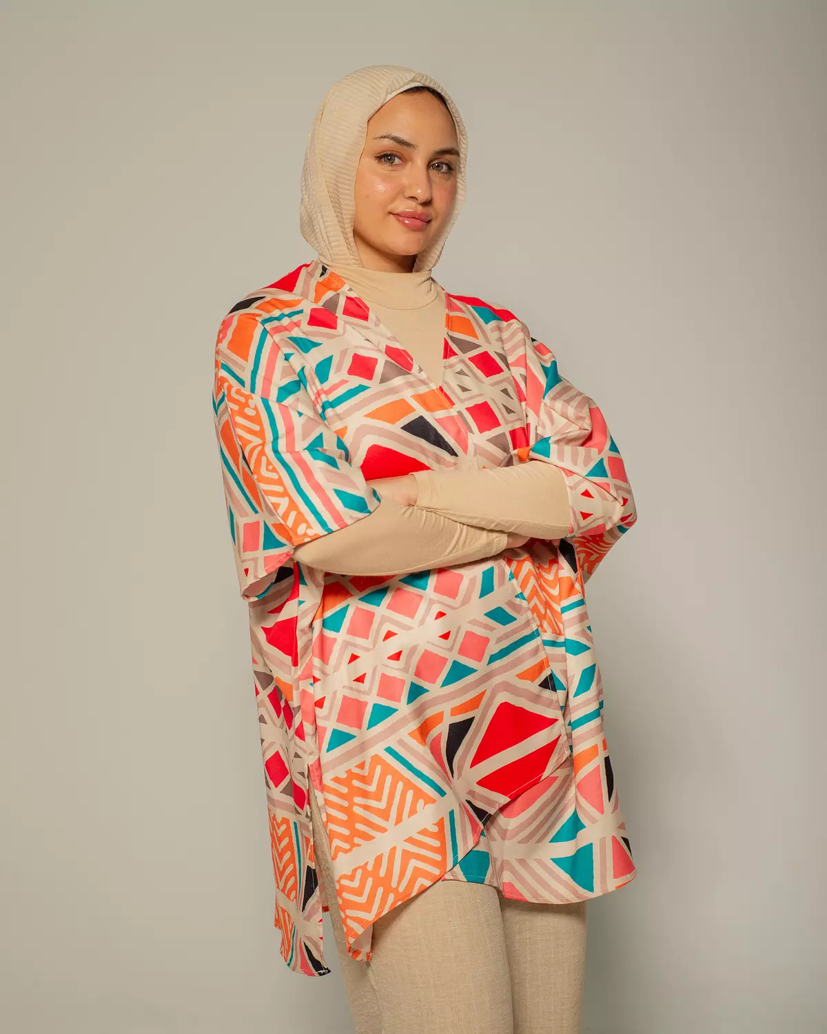 Desert bloom kimono image