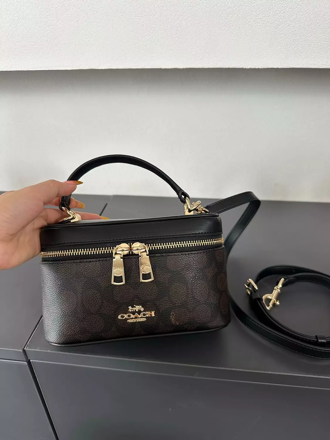 Coach box bag 2