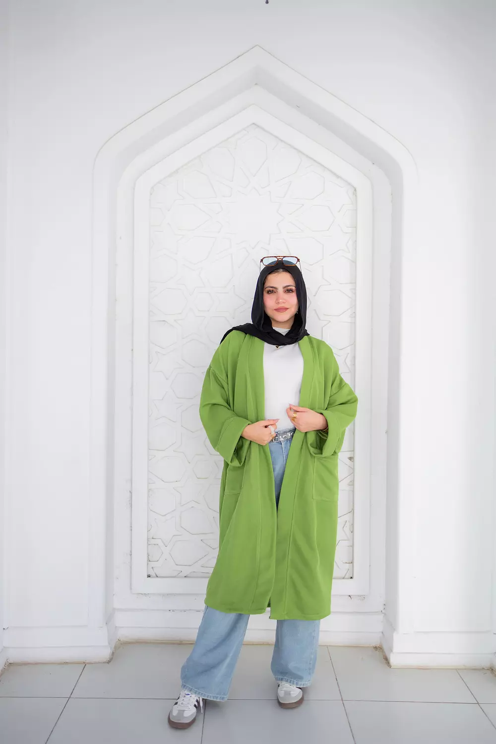 Alma Cardigan Kiwi hover image