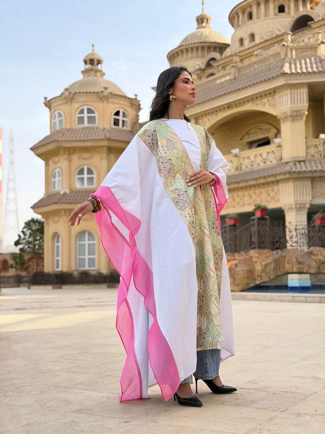 Blush Mirage Kaftan 1
