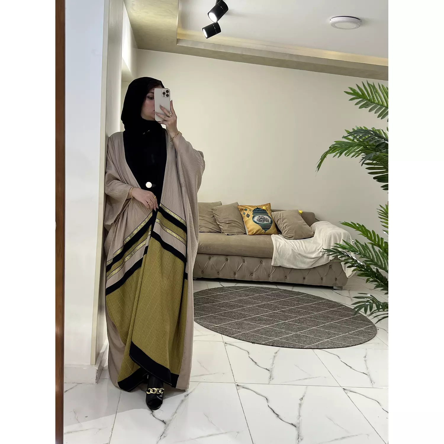 Beige Kaftan 1