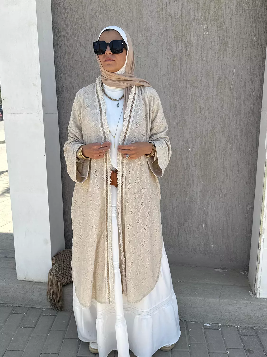 Beige cardigan  6