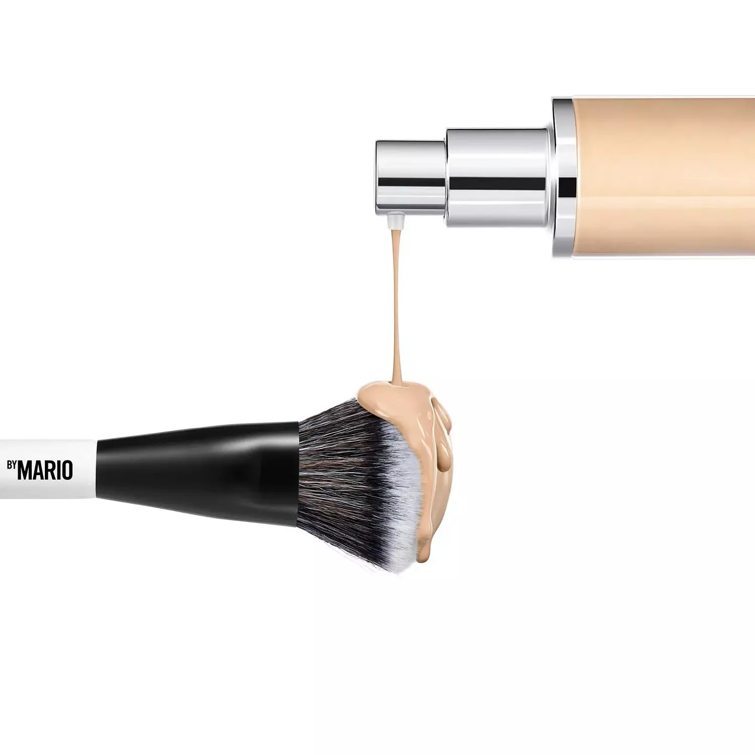 MAKEUP BY MARIO  F4 Dual-Ended Foundation and Face Brush  2