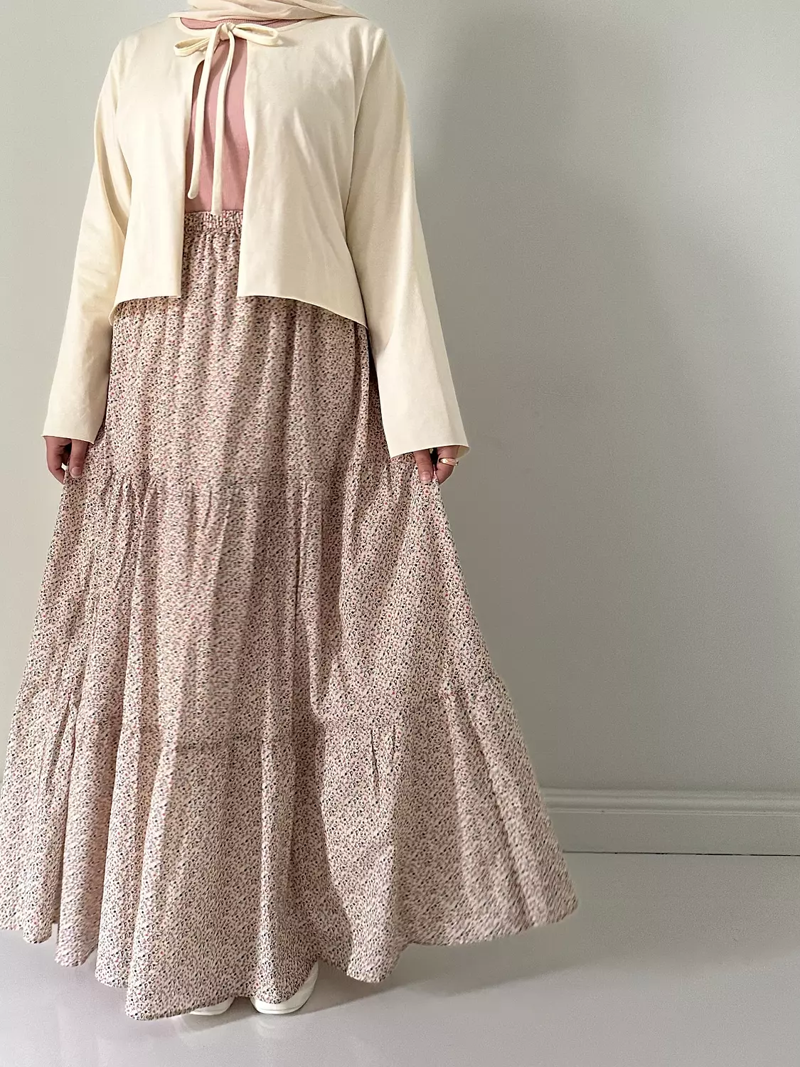 Cotton bolero with one tie strap (T)  5