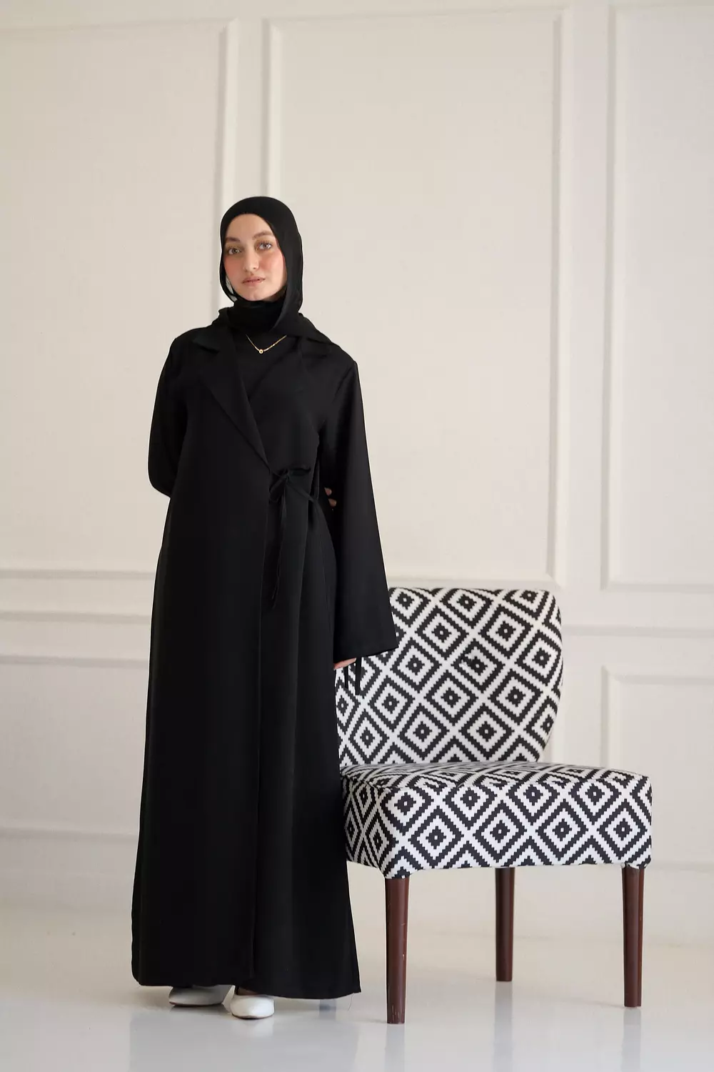 Lya open abaya 3