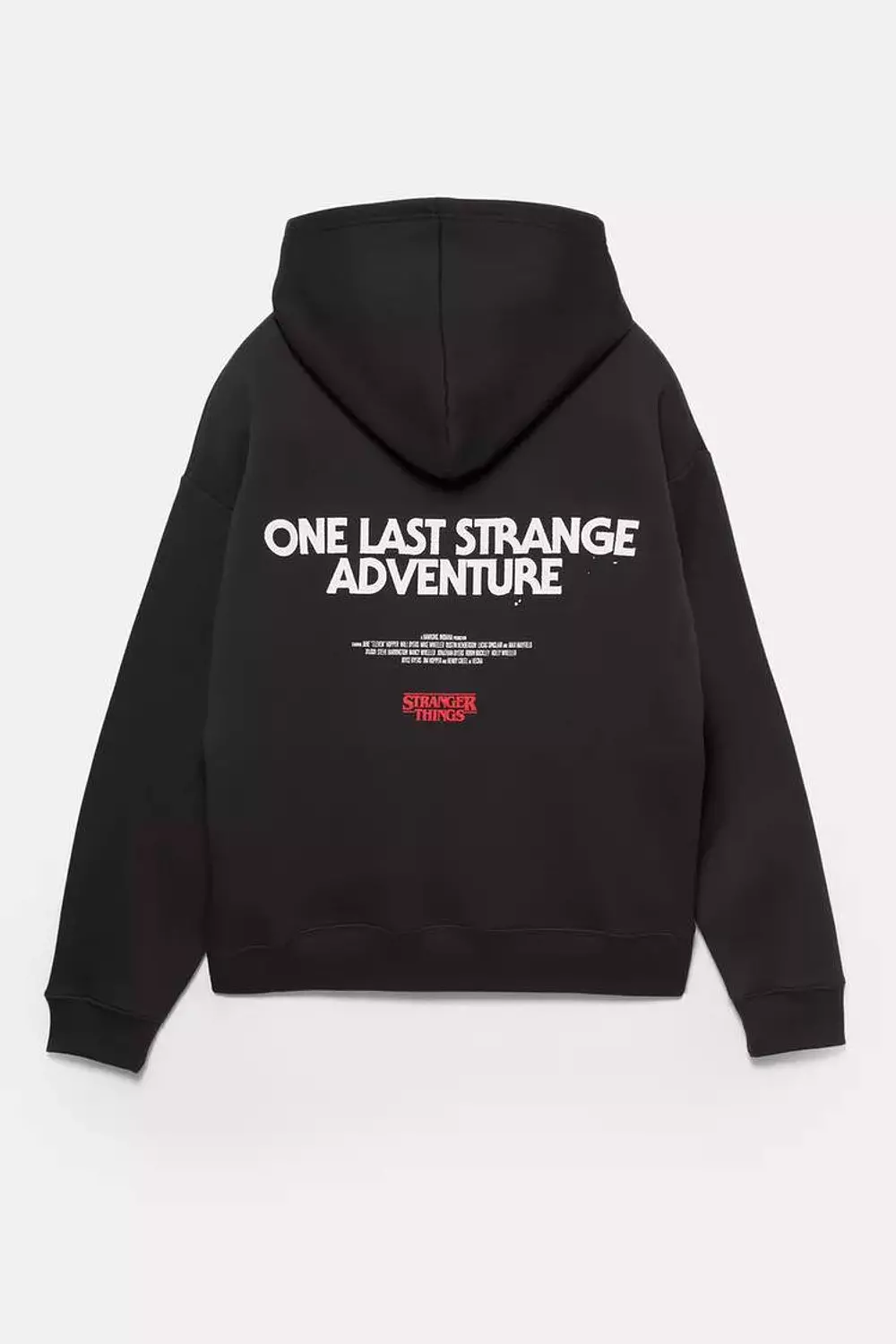 STRANGER THINGS BERSHKA HOODIE  3