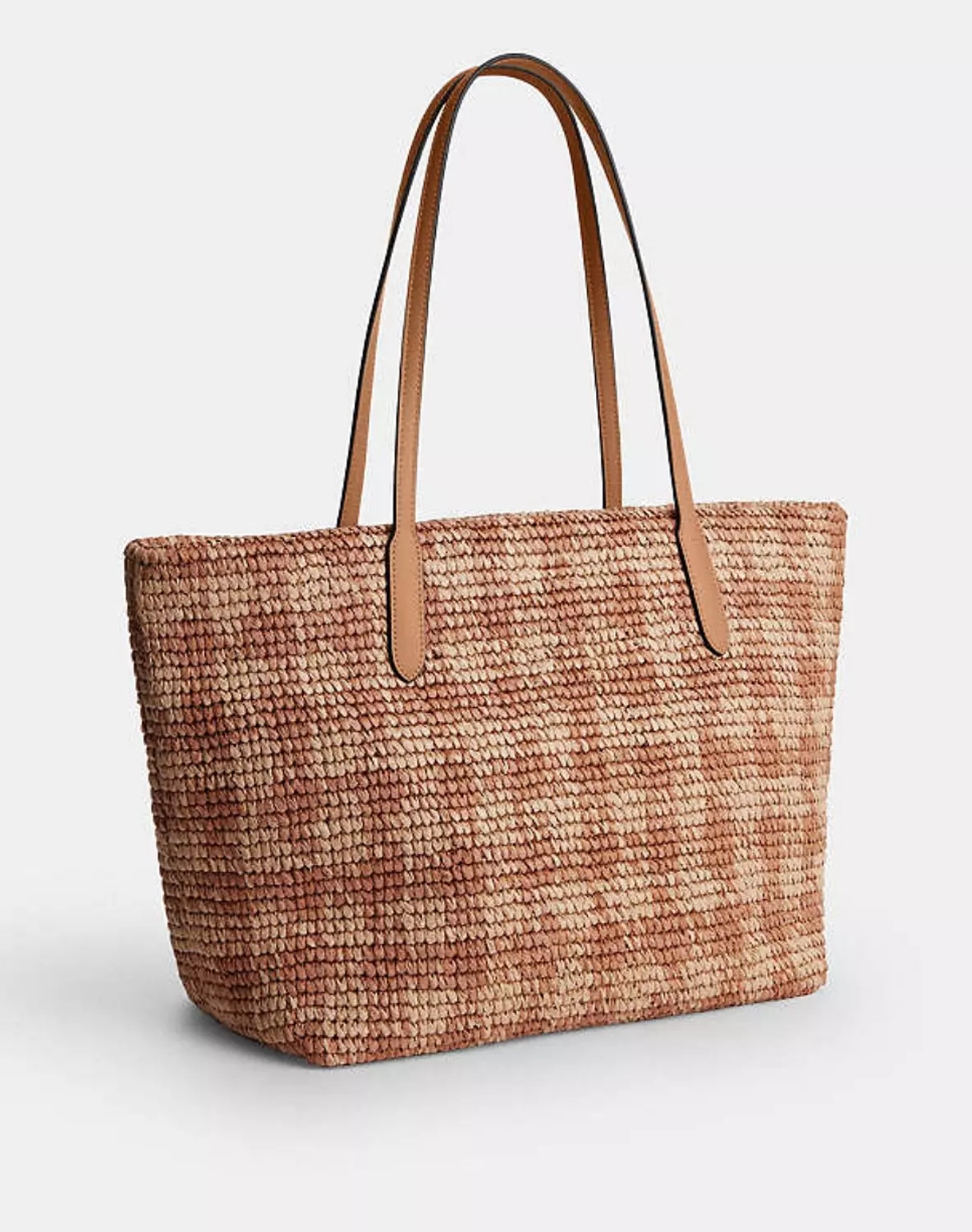 Coach City Tote Bag With Gingham Print 5