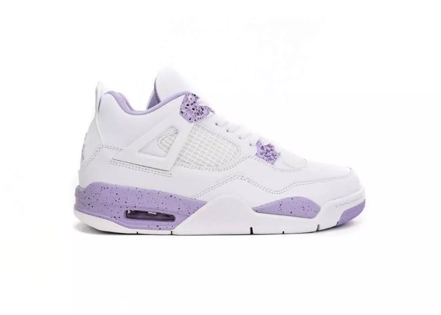 Jordan 4 White Purple Oreo image