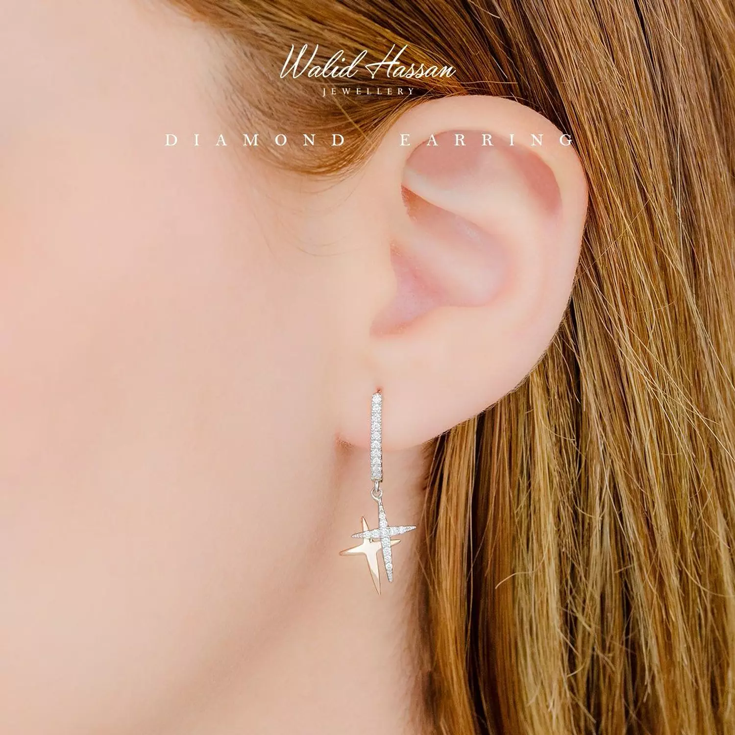 diamond earring 1019