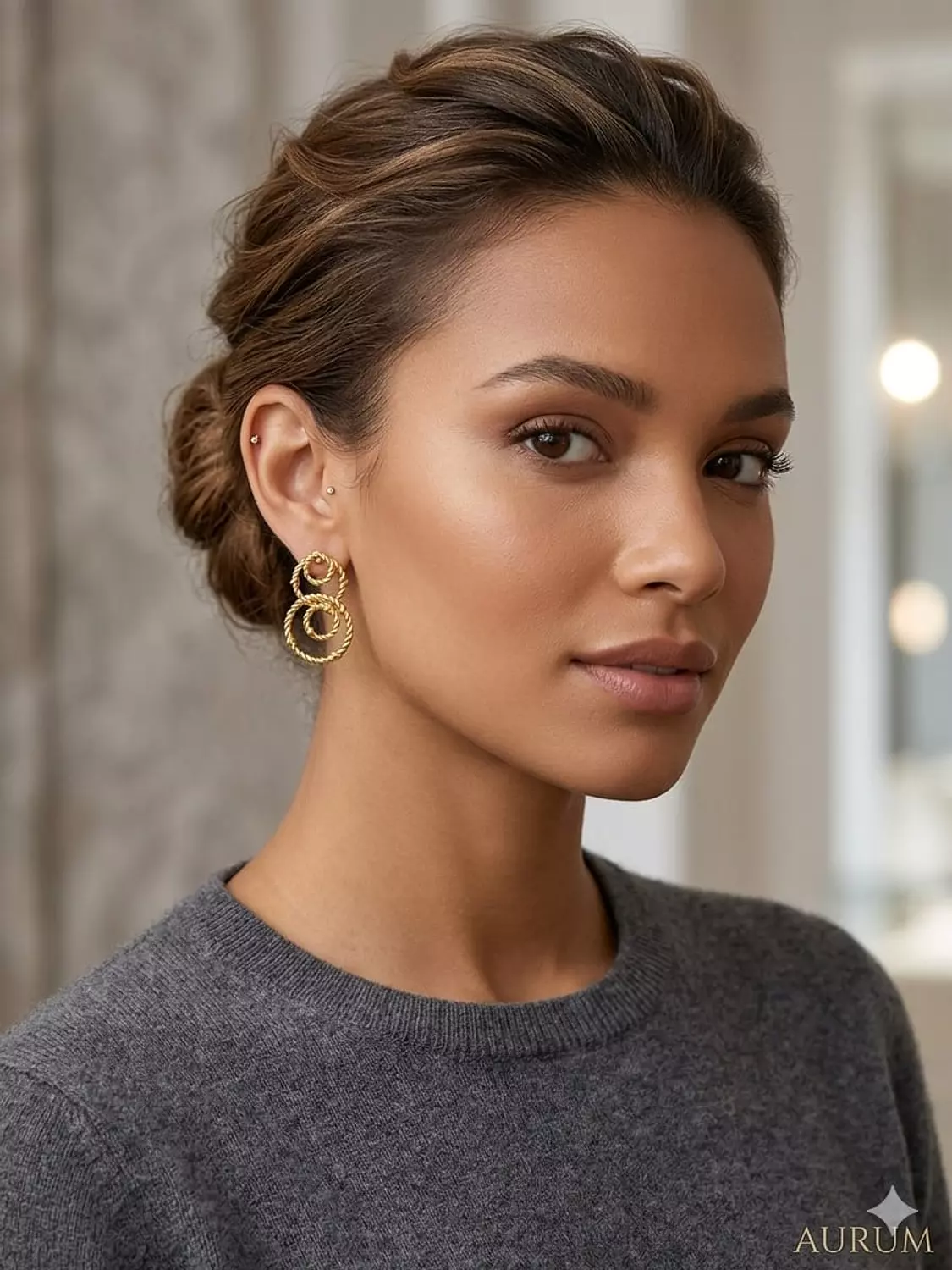 Mythical Monster tiny earrings image