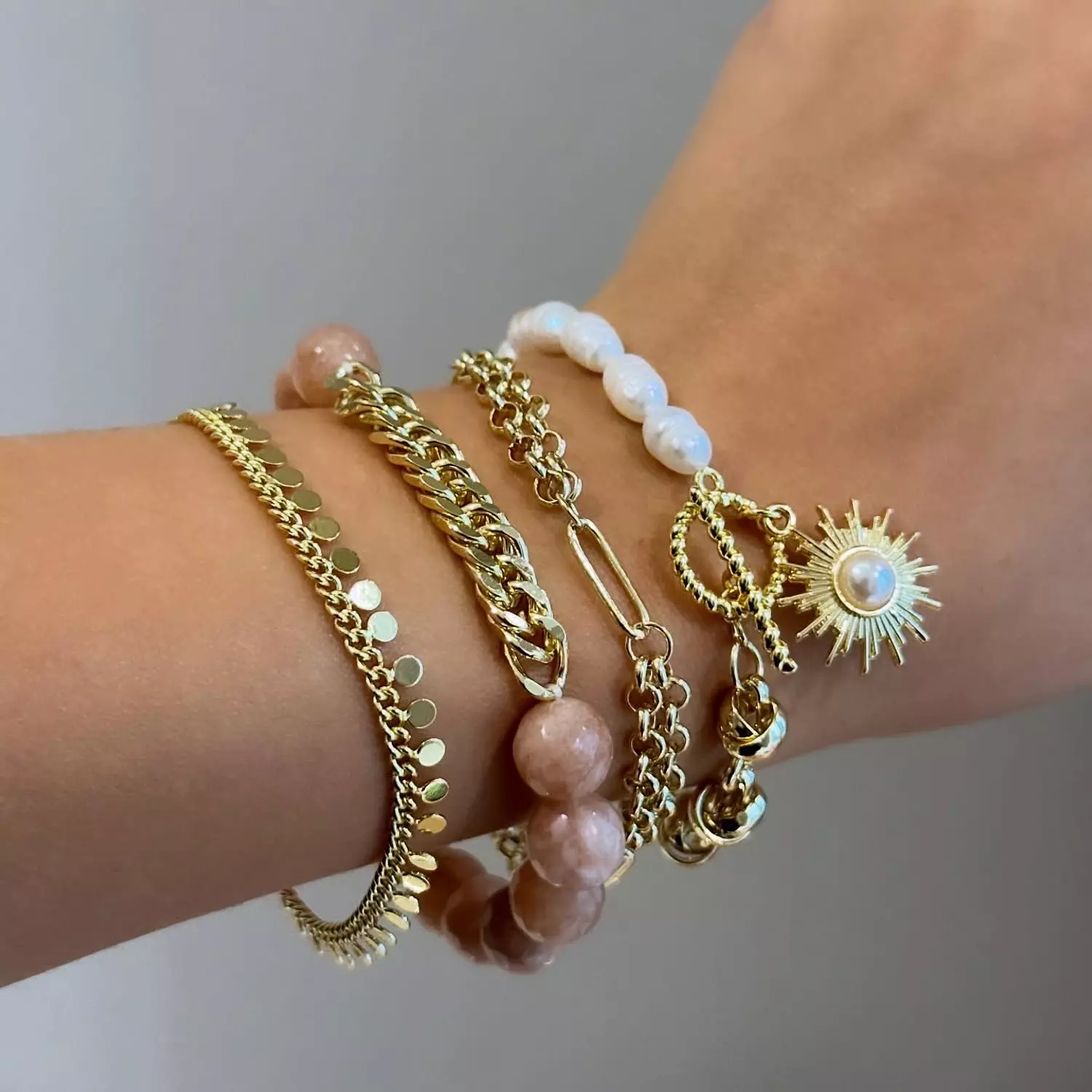 Sunshine Bracelets Set ( Nude Edition ) image