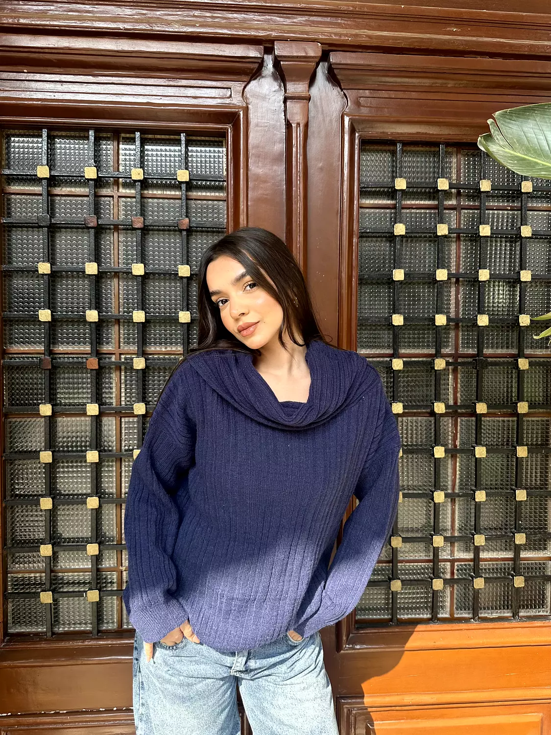 Off Shoulder Pullover 1