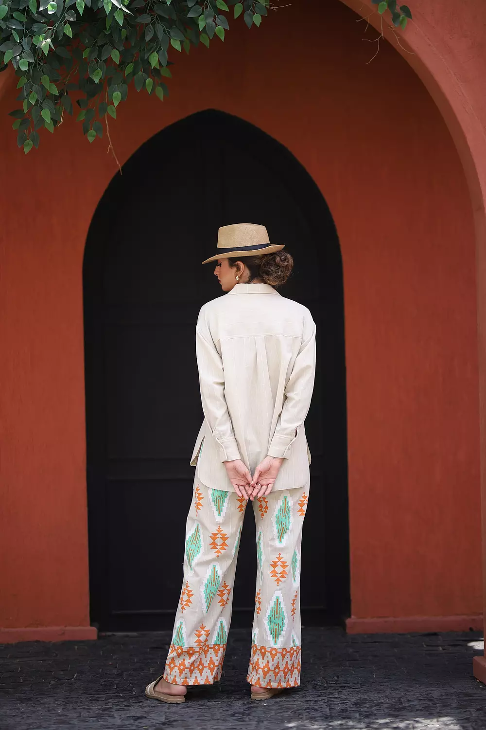 Linen Nude Shirt 4