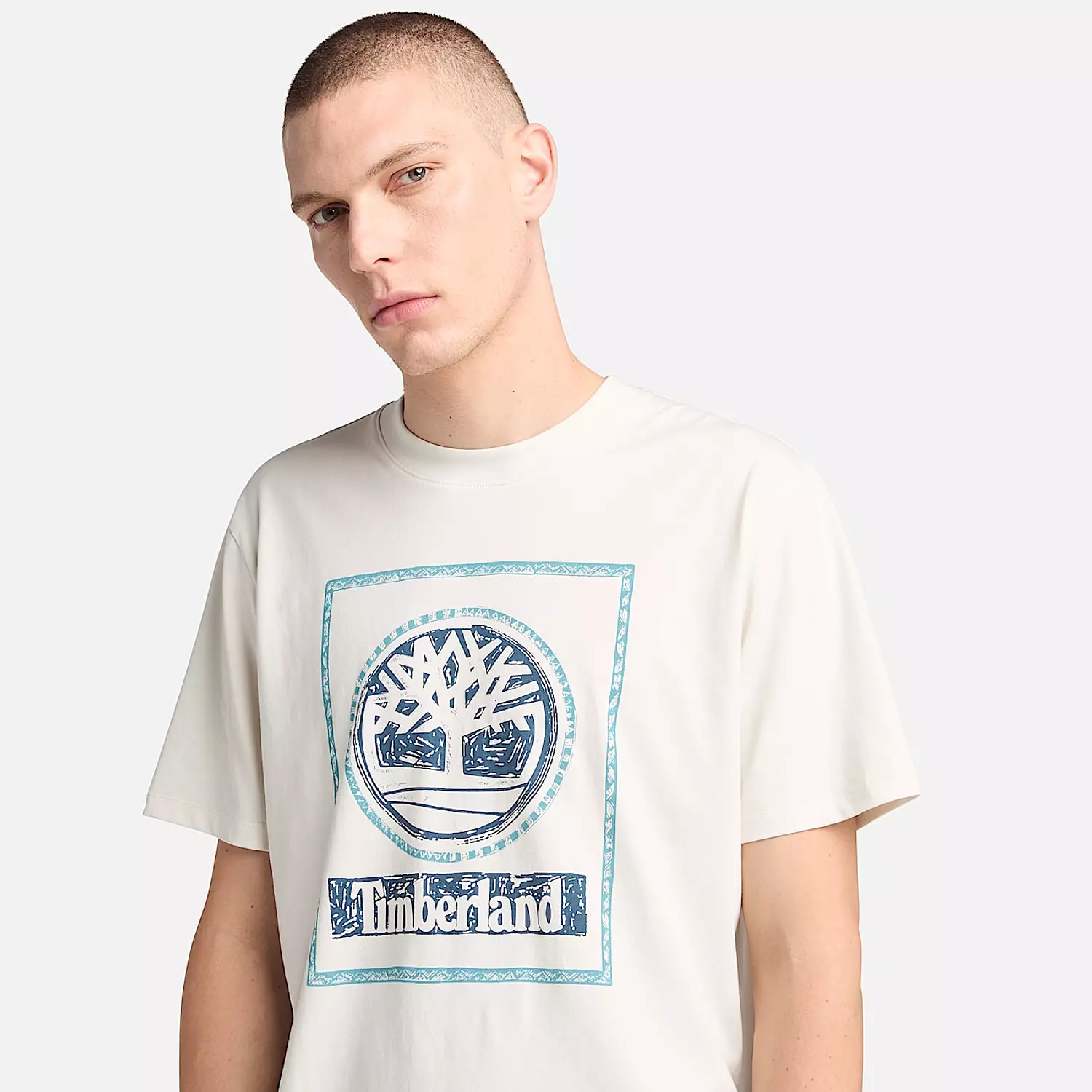 Men's Front Seasonal Stack Logo T-Shirt image