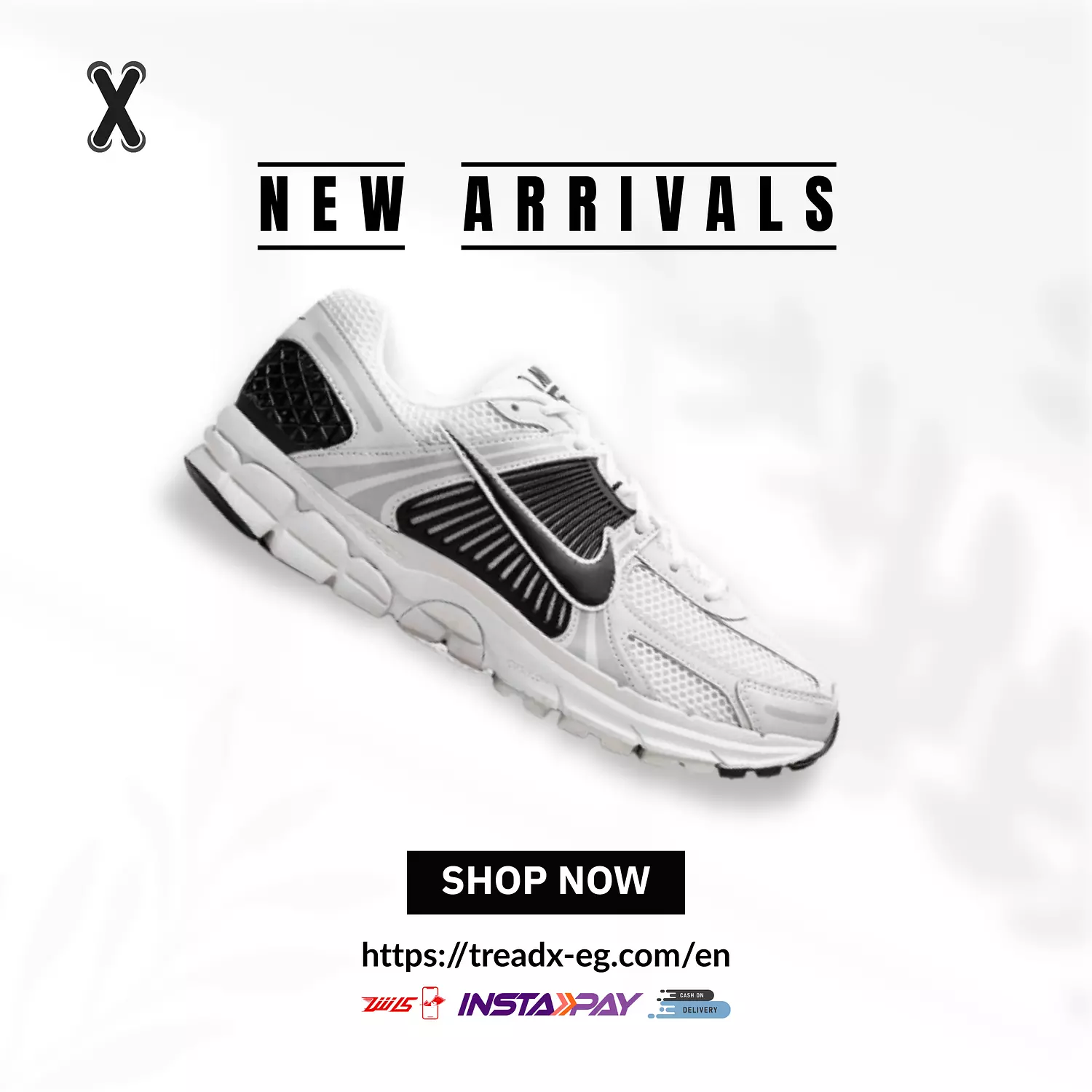 Nike Vomero 5 White Black image
